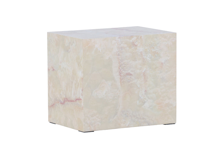 Venture Home York Side Table 30x35x25 cm - Beige Stonelook