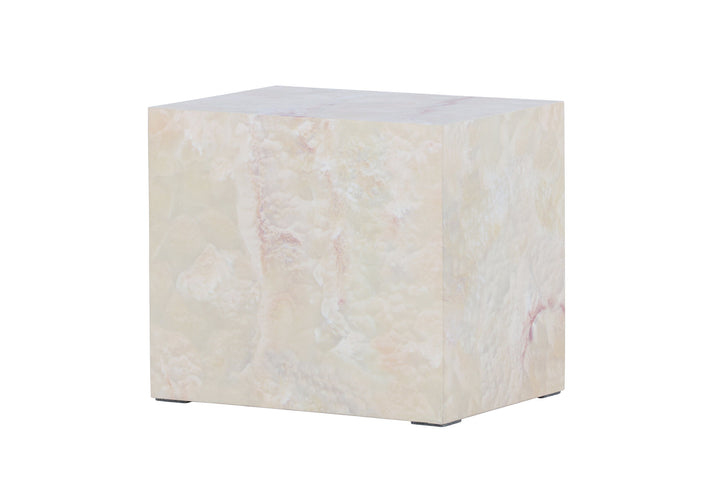 Venture Home York Side Table 30x35x25 cm - Beige Stonelook