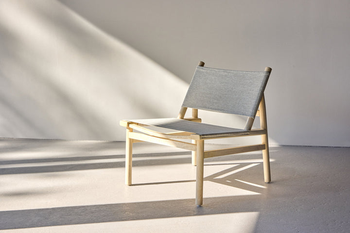 Venture Home Millo Lounge Chair - Nature/Grey