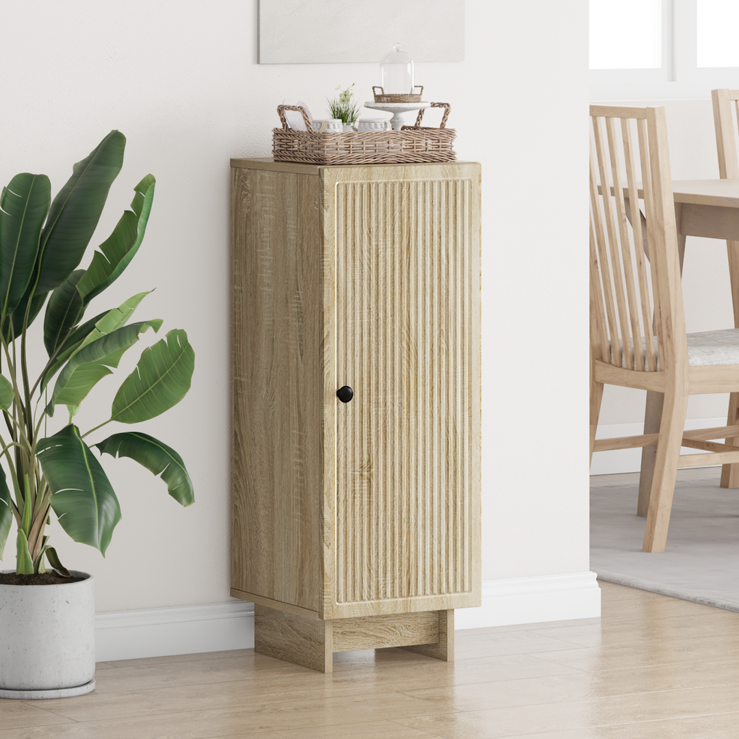 Sideboard Sonoma-eg 33 x 34,5 x 90 cm Konstrueret træ