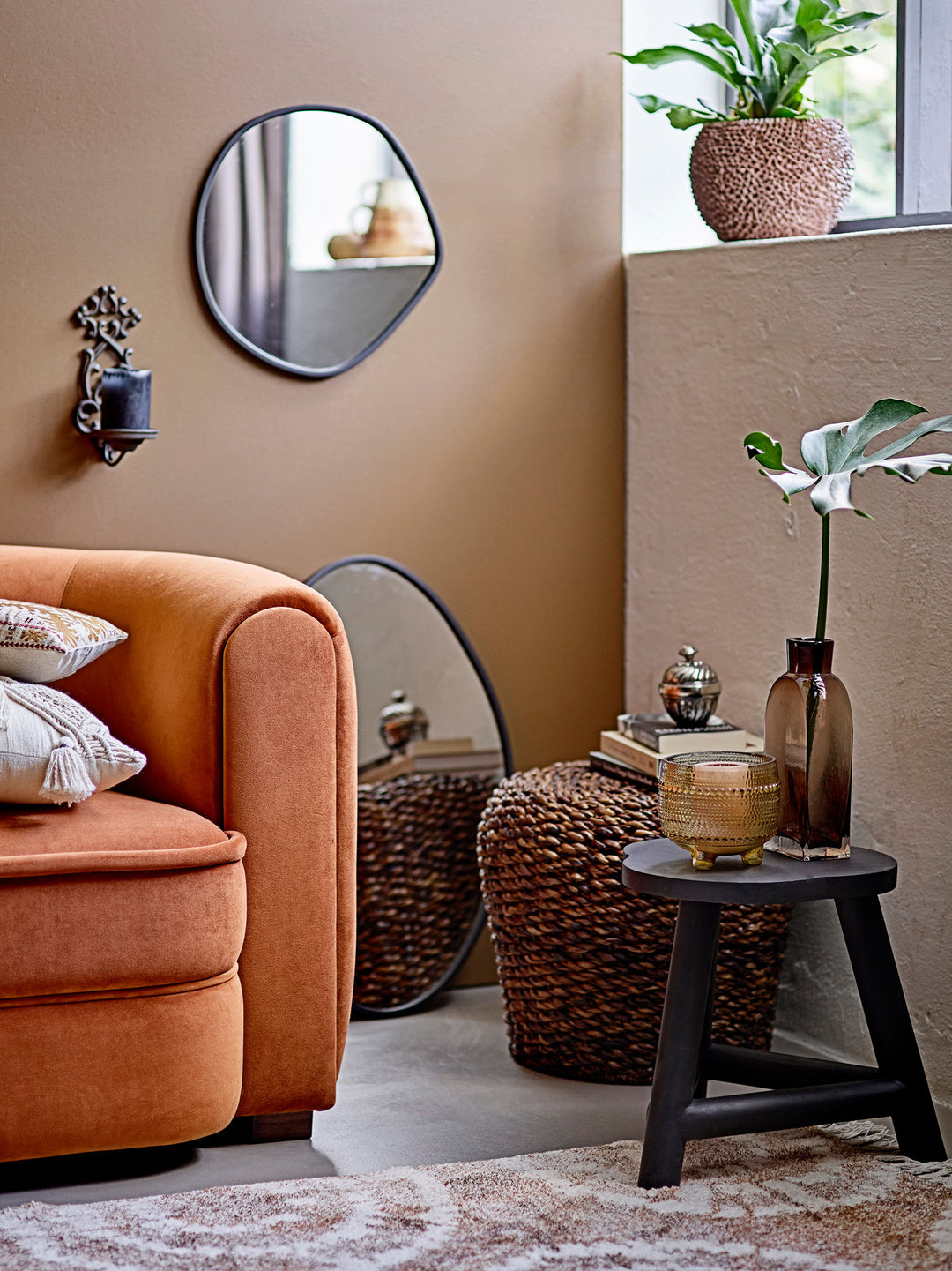 Creative Collection Tasse Taburet, Brun, Abaca