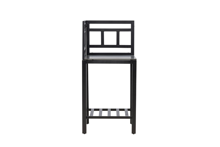 Venture Home Alicante garden kitchen corner table black/fiber concrete