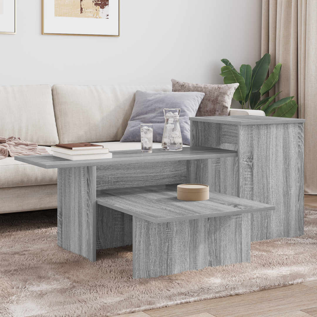 Konsolbord Grå Sonoma 91,5 x 35 x 38,5 cm Konstrueret træ