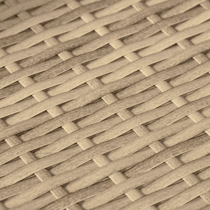 sofasæt til haven 10 dele med hynder polyrattan beige