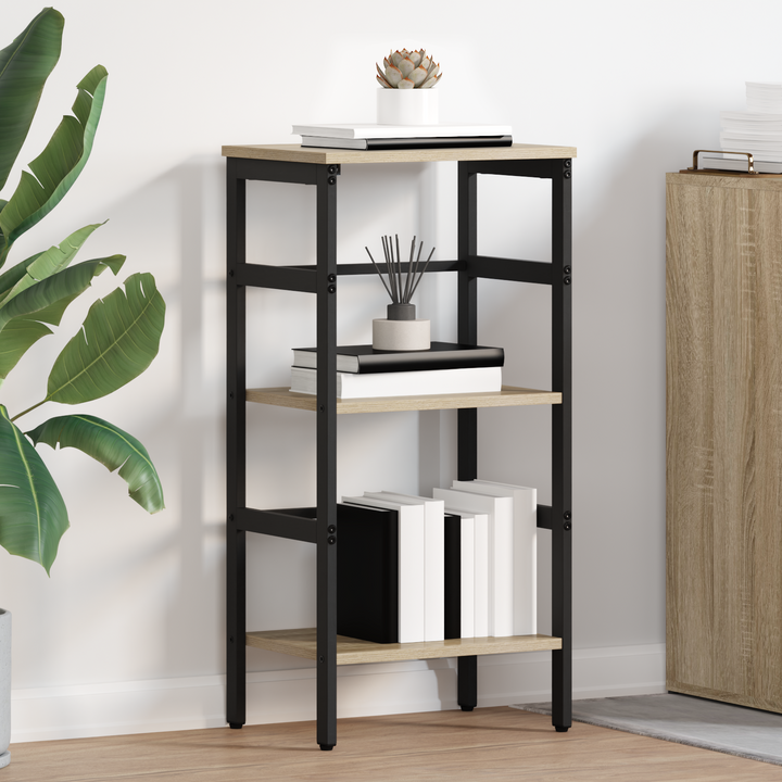 Bogreol Sonoma eg 40 x 29,5 x 81 cm Konstrueret træ