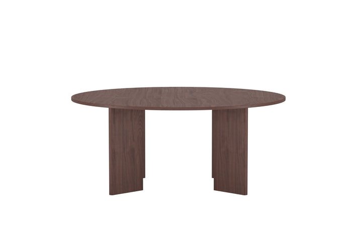 Venture Home Graos Round Dining Table - Mocca / MDF