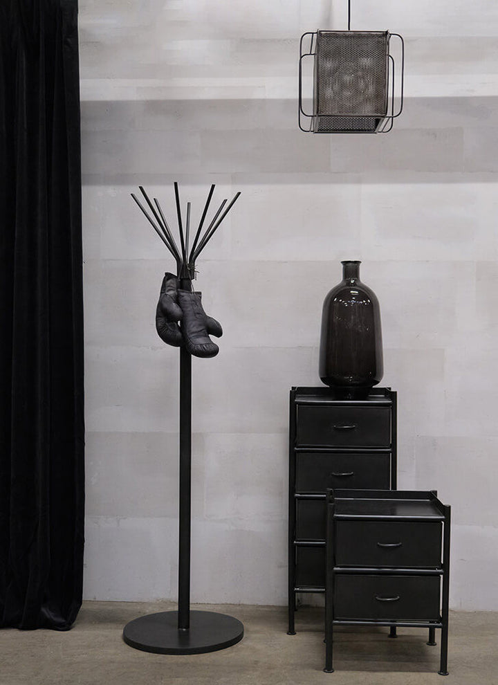 Trademark Living Saga kommode grå - 4 skuffer