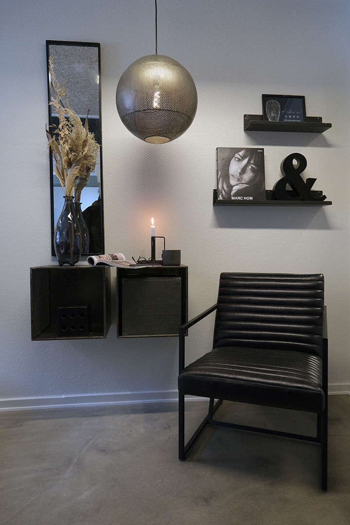 Trademark Living Tender loungestol - sort