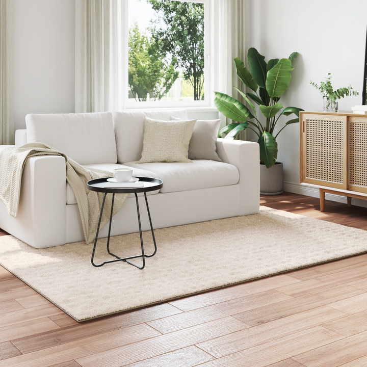 Områdetæpper Rektangulær SIROLO Beige 230 x 160 cm Polyester