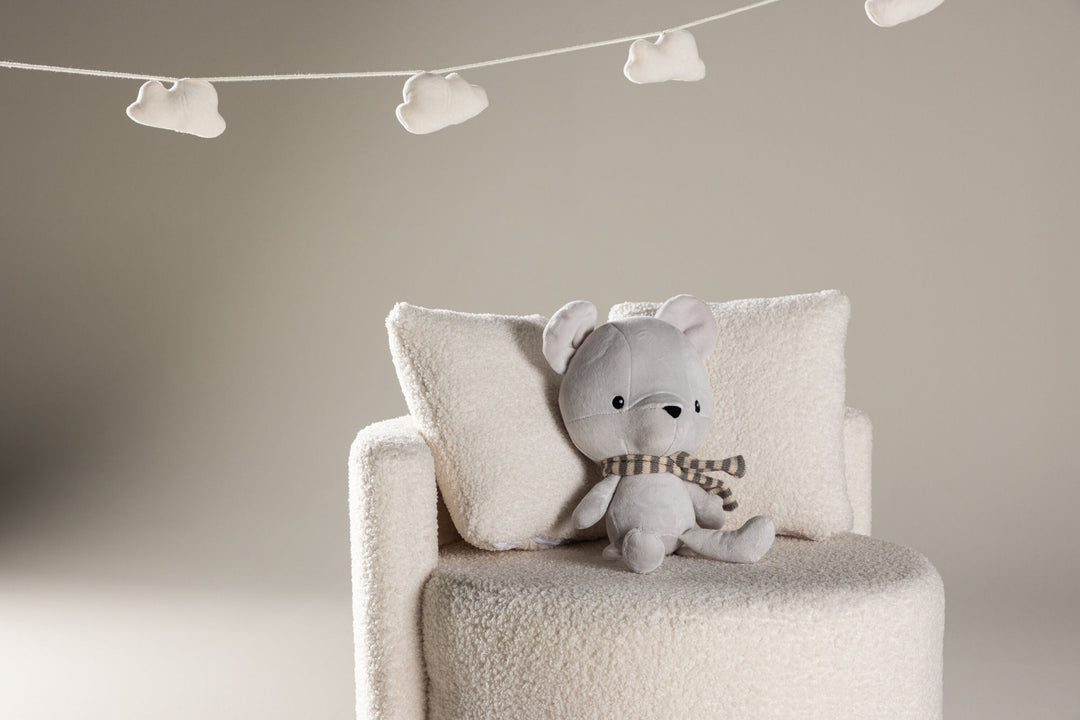 Venture Home Kelso Kids 2-seat Sofa - White / Teddy FSC 100%
