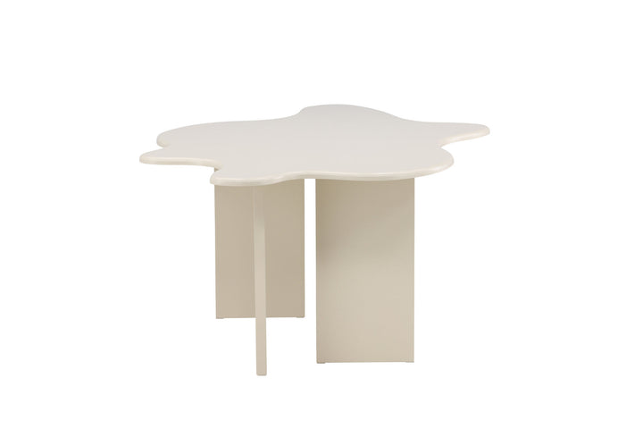 Vind Flower Dining Table 190x123x76 cm - MDF Beige Painting FSC 100%
