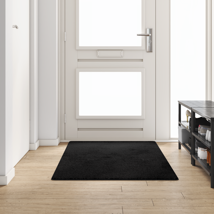Tæppe Runner Sort 100 x 200 cm 100% Polypropylen Tuft