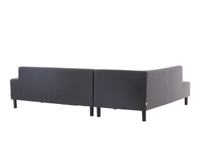 Venture Home Mecka Corner Sofa set with table / Dark Grey