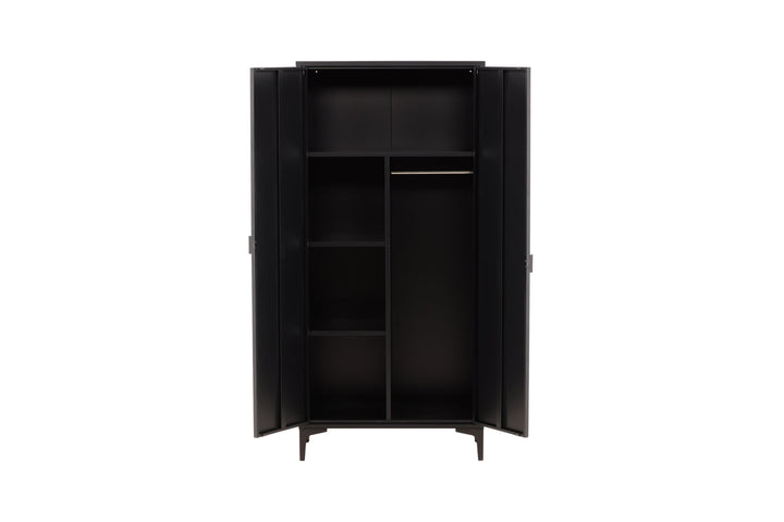 Venture Home Piring Wardrobe - Black / Black