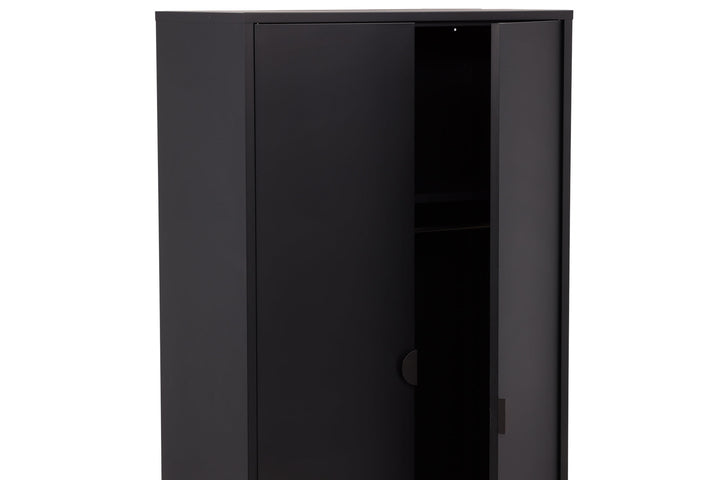 Venture Home Piring Wardrobe - Black / Black