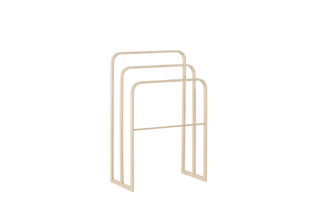 Vind Drammen Clothing Hanger - Whitewash / Steel
