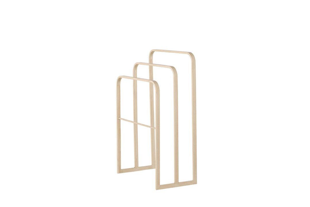 Vind Drammen Clothing Hanger - Whitewash / Steel