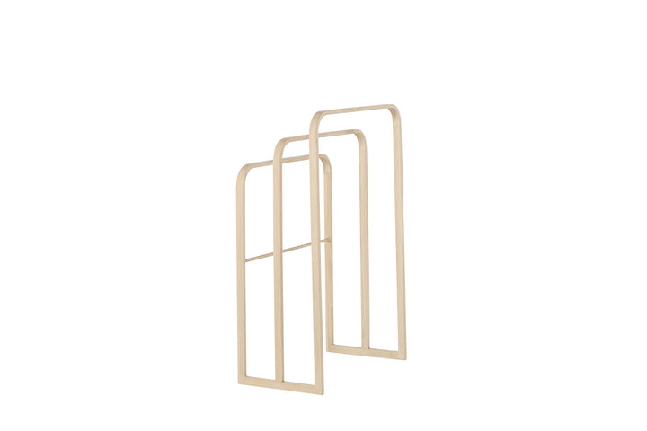 Vind Drammen Clothing Hanger - Whitewash / Steel