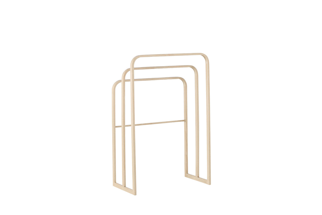 Vind Drammen Clothing Hanger - Whitewash / Steel