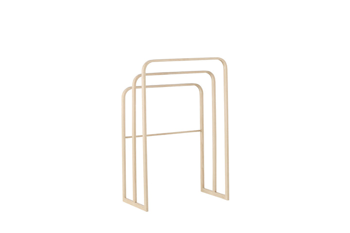 Vind Drammen Clothing Hanger - Whitewash / Steel
