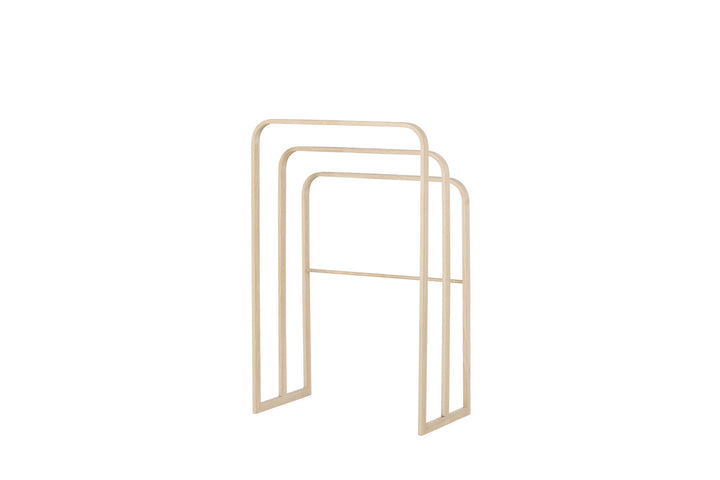 Vind Drammen Clothing Hanger - Whitewash / Steel