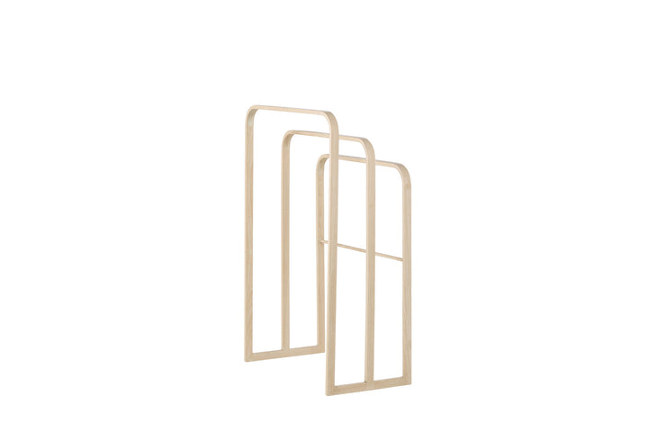 Vind Drammen Clothing Hanger - Whitewash / Steel