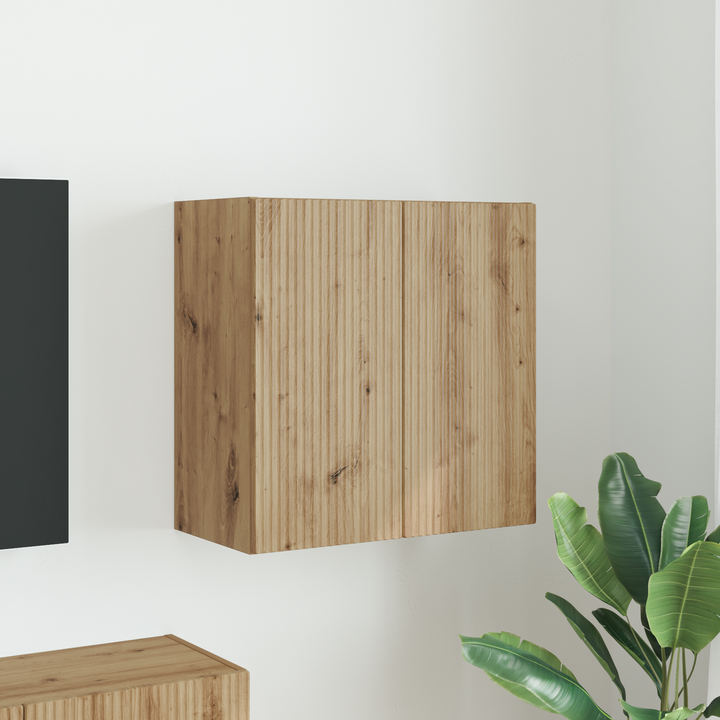 TV vægskab Artisan Egetræ 59,5 x 31 x 60 cm Konstrueret træ