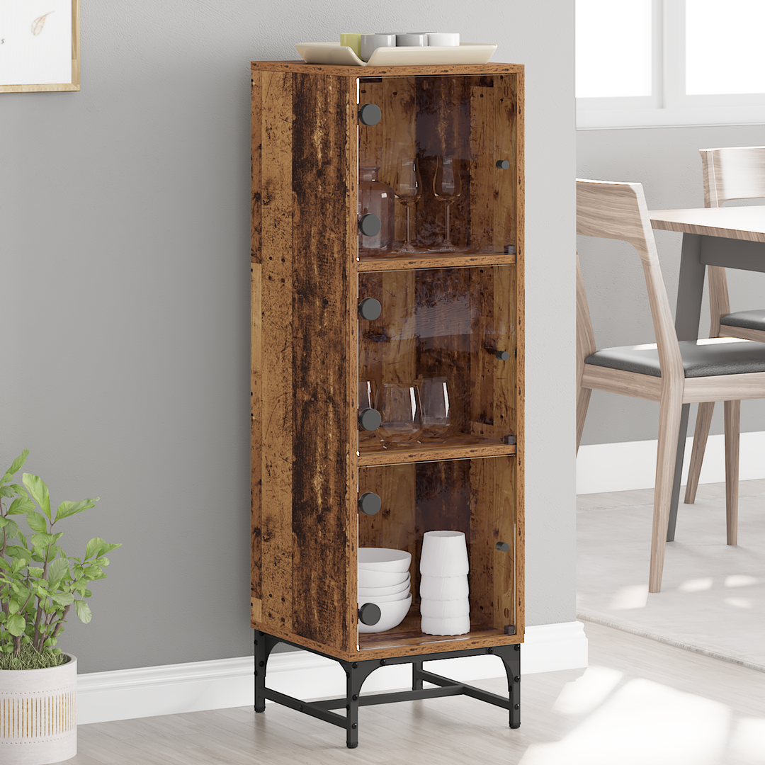 Sideboard Gammelt træ 35 x 37 x 117 cm