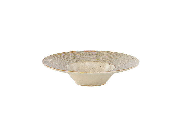 Venture Home Active Pasta Bowl 2-pack - Beige/Black Dots - 26*6cm