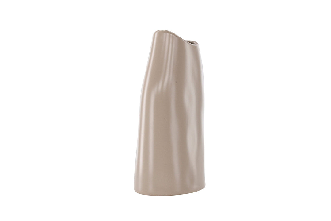 Venture Home Ernst Vase - Dark Beige - 12*9*23Hcm