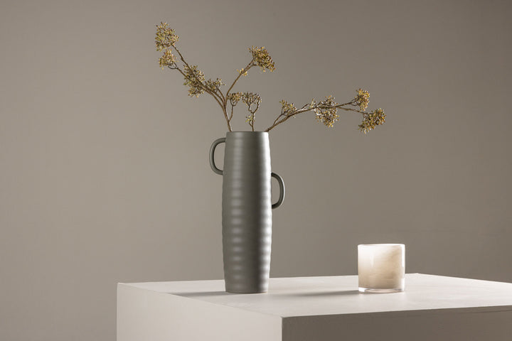 Venture Home Cent Vase - Dark Grey - 19*13*41cm