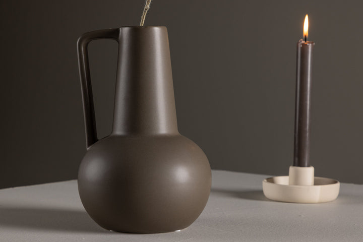 Venture Home Lane Vase - Matte Brown - 15*15*22cm
