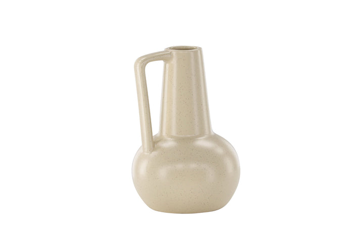 Venture Home Lane Vase - Beige/Black Dots - 15*15*22cm