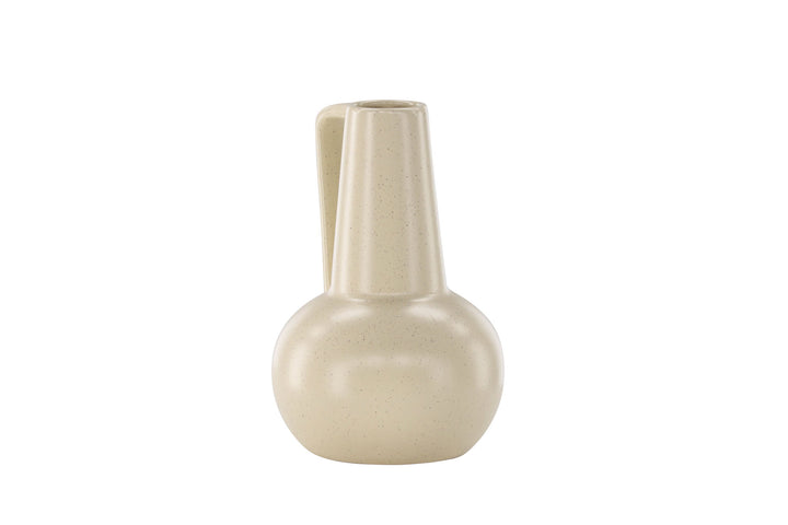 Venture Home Lane Vase - Beige/Black Dots - 15*15*22cm