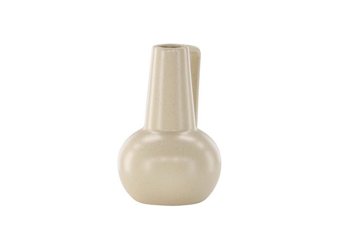 Venture Home Lane Vase - Beige/Black Dots - 15*15*22cm