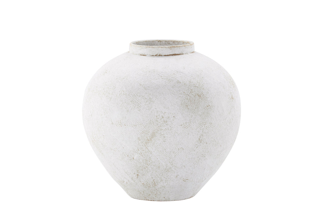Venture Home Globe Vase - Beige/Brown - 13*28*29Hcm