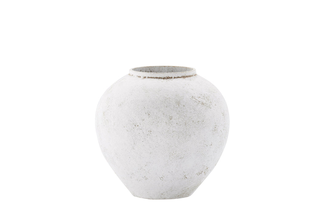 Venture Home Globe Vase - Beige/Brown - 14*25*23Hcm