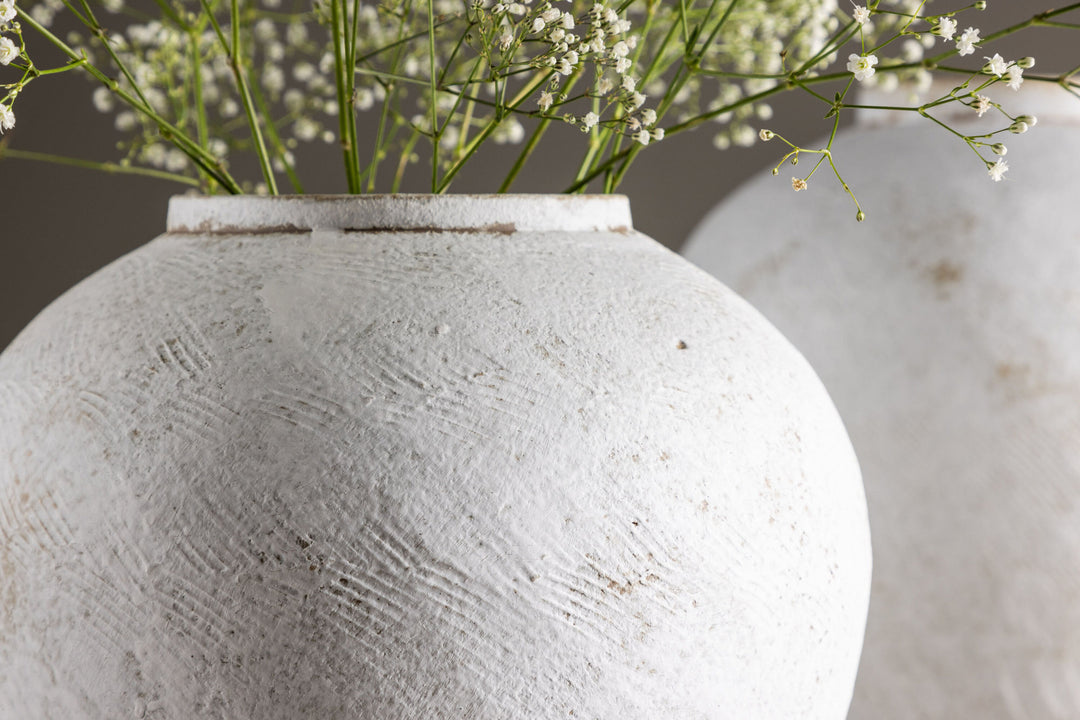 Venture Home Globe Vase - Beige/Brown - 14*25*23Hcm