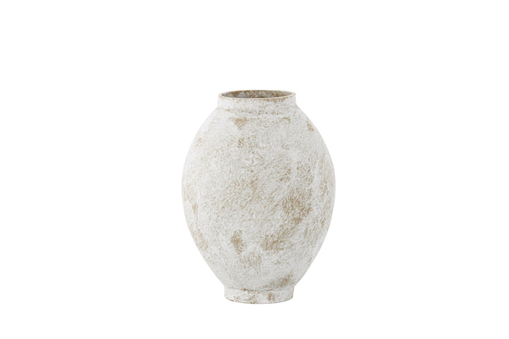 Venture Home Globe Vase - Beige/Brown - 8*18*22Hcm