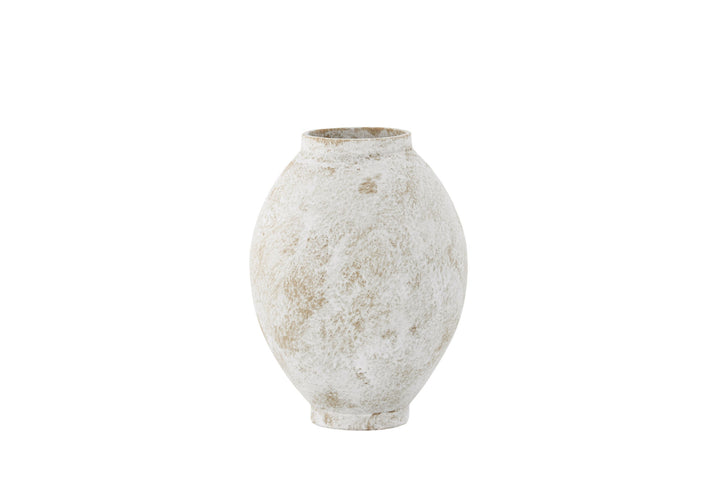 Venture Home Globe Vase - Beige/Brown - 8*18*22Hcm