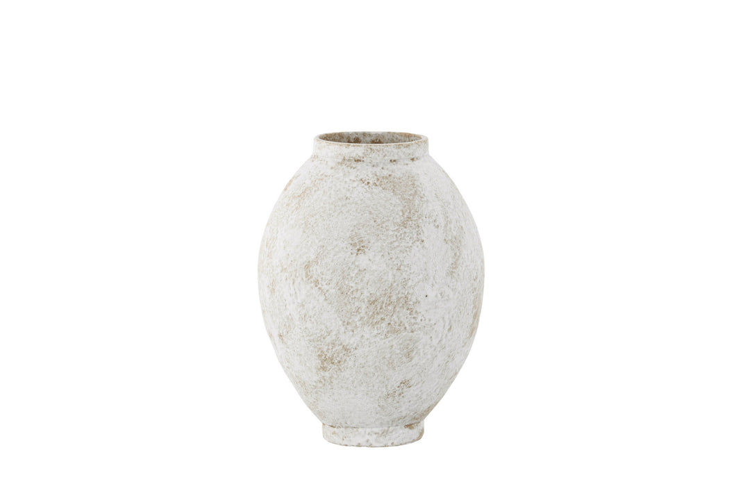Venture Home Globe Vase - Beige/Brown - 8*18*22Hcm
