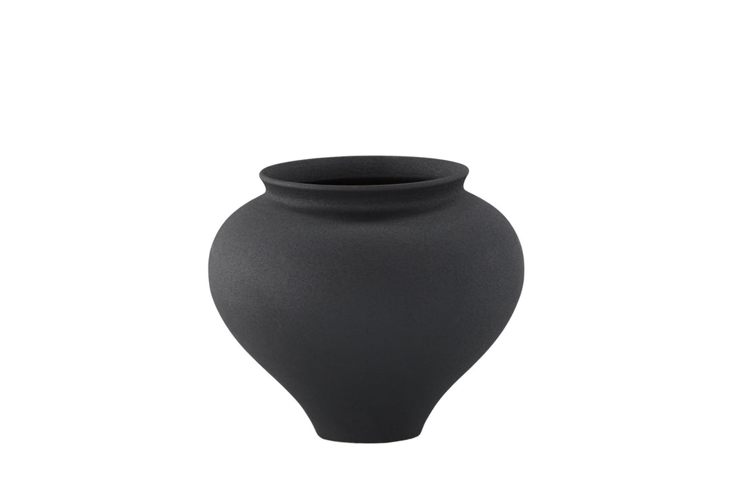 Venture Home Rellis Vase - Black  - D11*H18*B18cm
