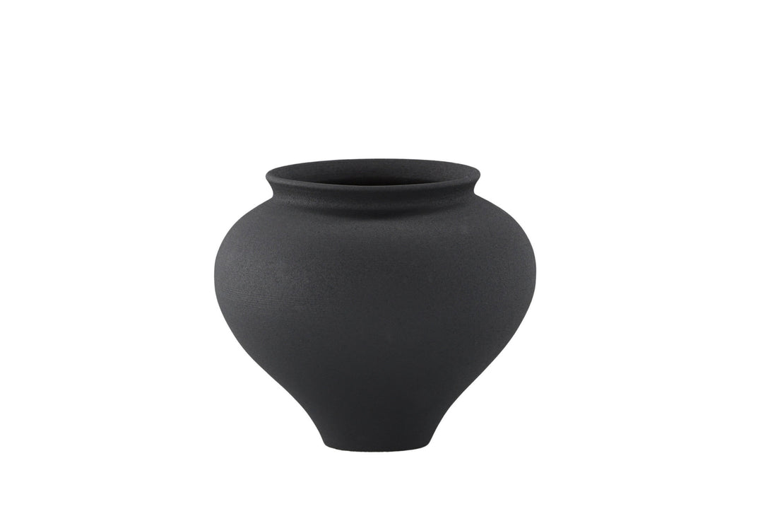 Venture Home Rellis Vase - Black  - D11*H18*B18cm