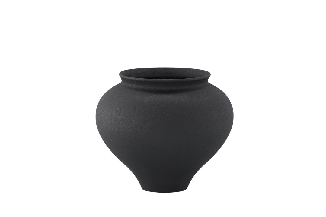 Venture Home Rellis Vase - Black  - D11*H18*B18cm