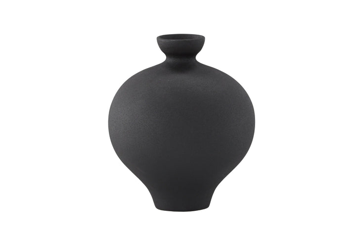 Venture Home Rellis Vase - Black - D6*H24*B20cm