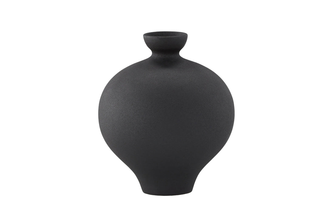 Venture Home Rellis Vase - Black - D6*H24*B20cm