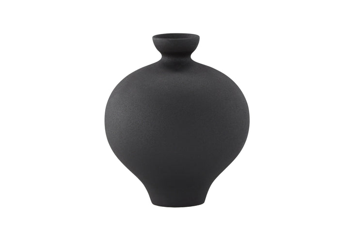Venture Home Rellis Vase - Black - D6*H24*B20cm