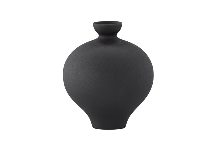 Venture Home Rellis Vase - Black - D6*H24*B20cm