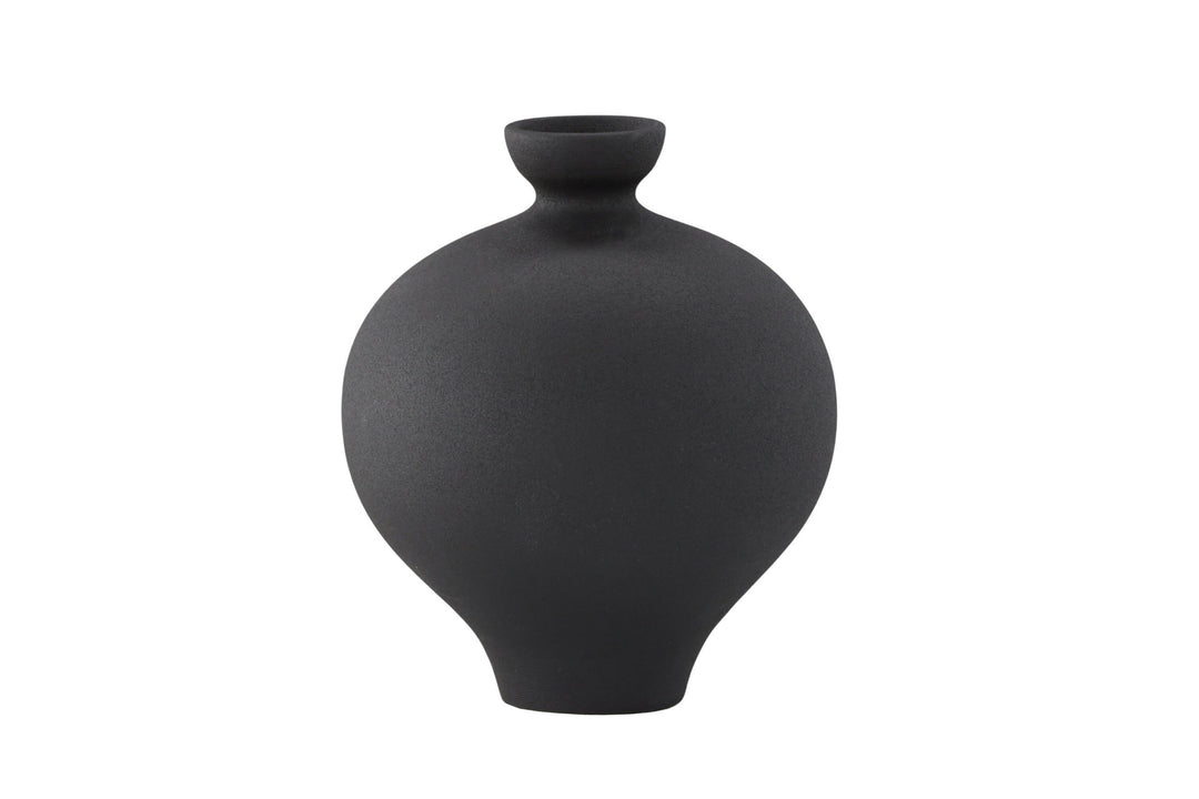 Venture Home Rellis Vase - Black - D6*H24*B20cm