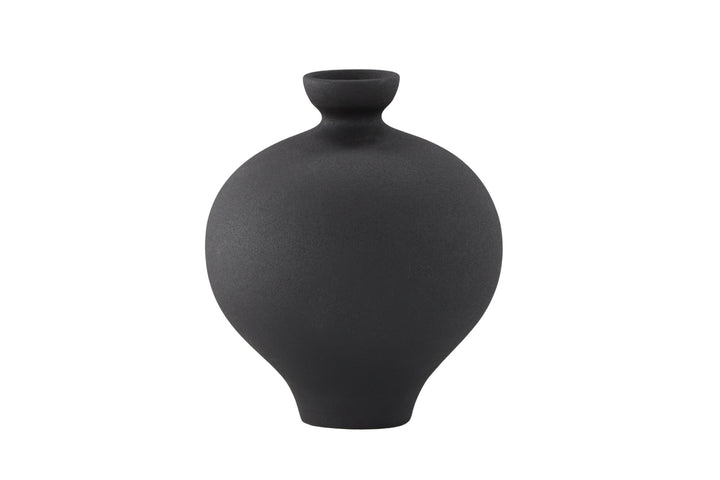 Venture Home Rellis Vase - Black - D6*H24*B20cm